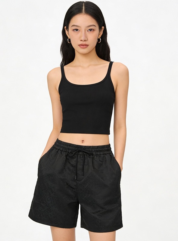 LOUIS VUITTON Tonal Pattern Monogram Check Pattern Shorts