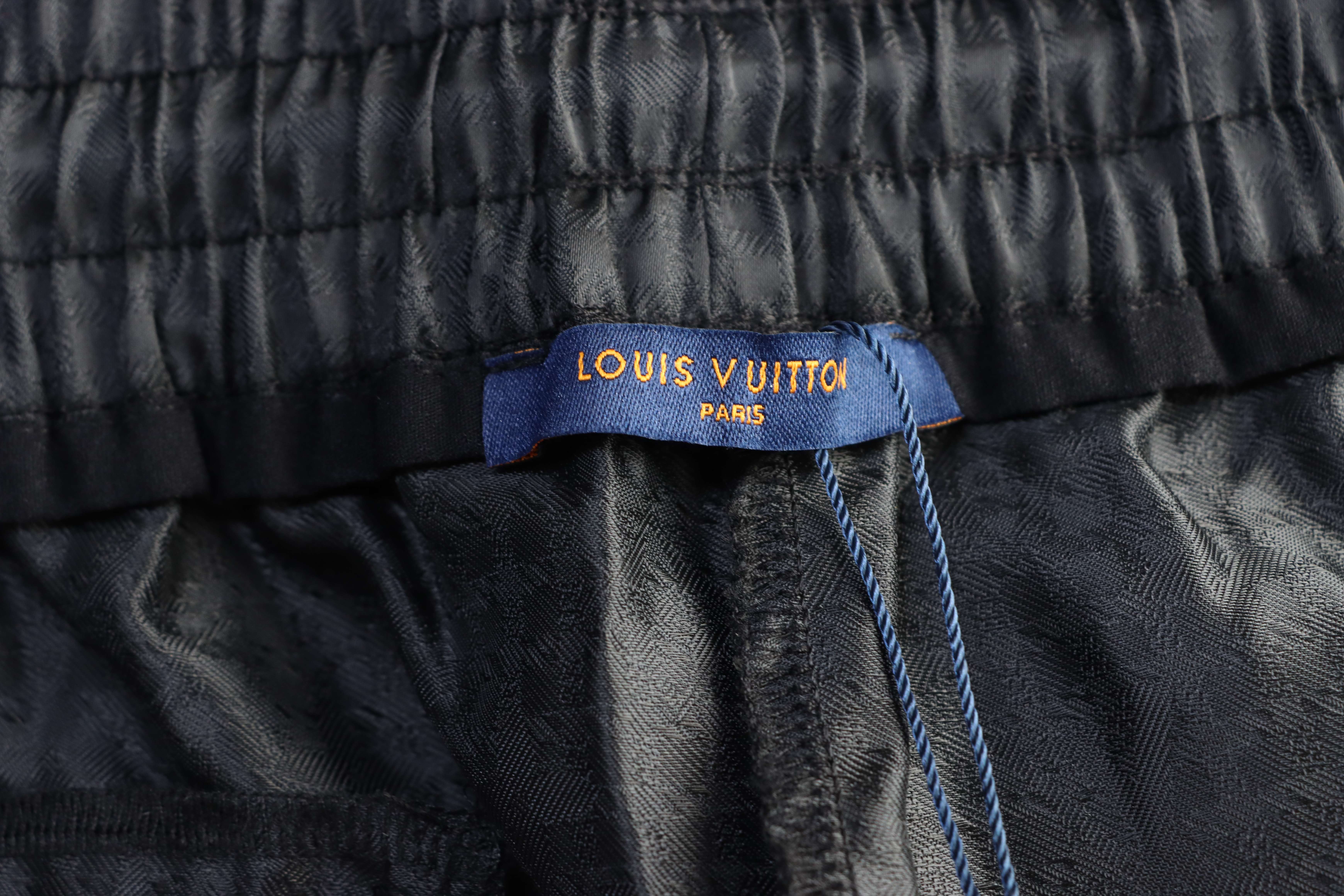 LOUIS VUITTON Tonal Pattern Monogram Check Pattern Shorts