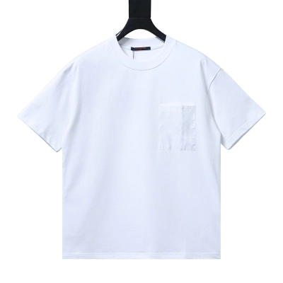 LOUIS VUITTON Tonal Pattern Monogram Short Sleeve T-Shirt 01