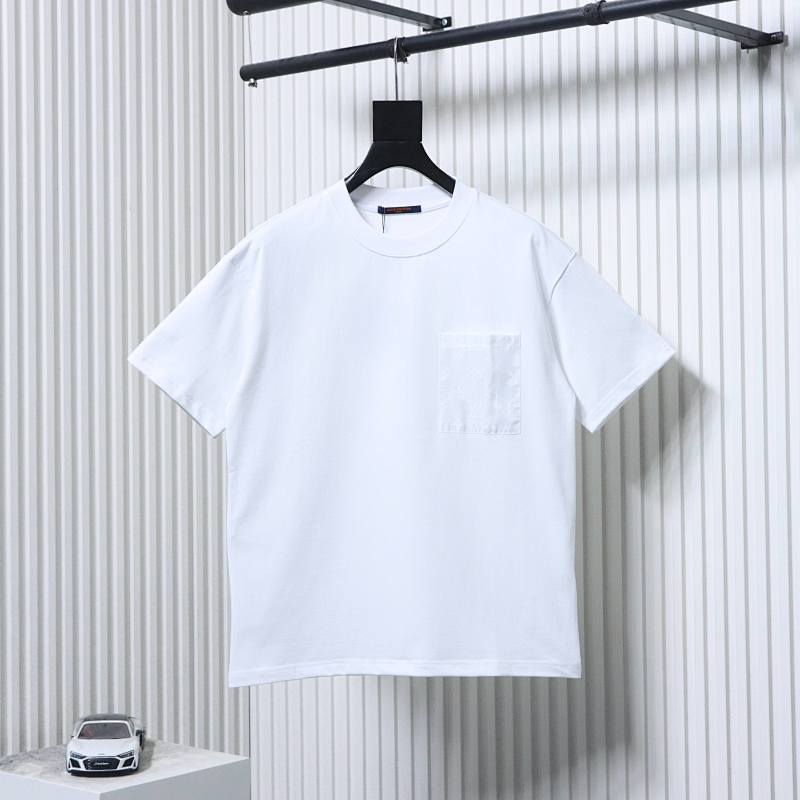 LOUIS VUITTON Tonal Pattern Monogram Short Sleeve T-Shirt