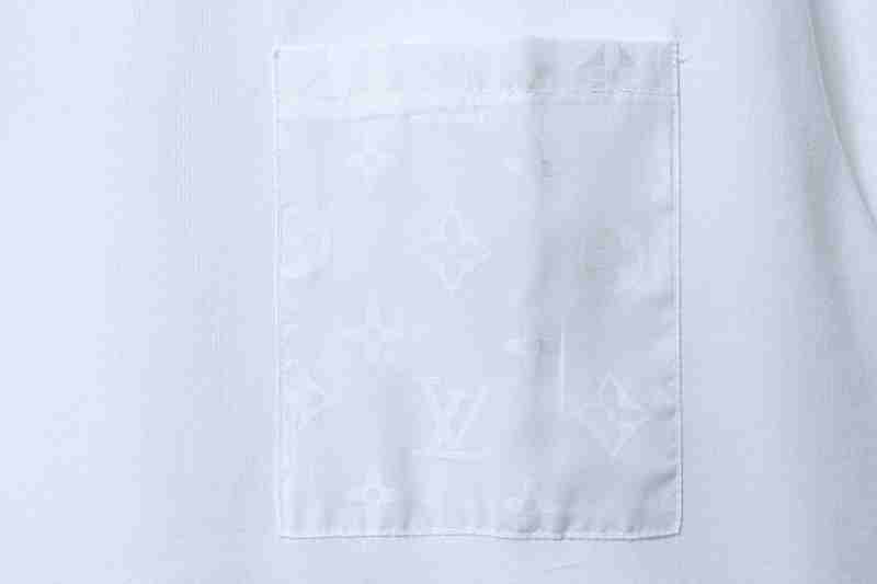 LOUIS VUITTON Tonal Pattern Monogram Short Sleeve T-Shirt