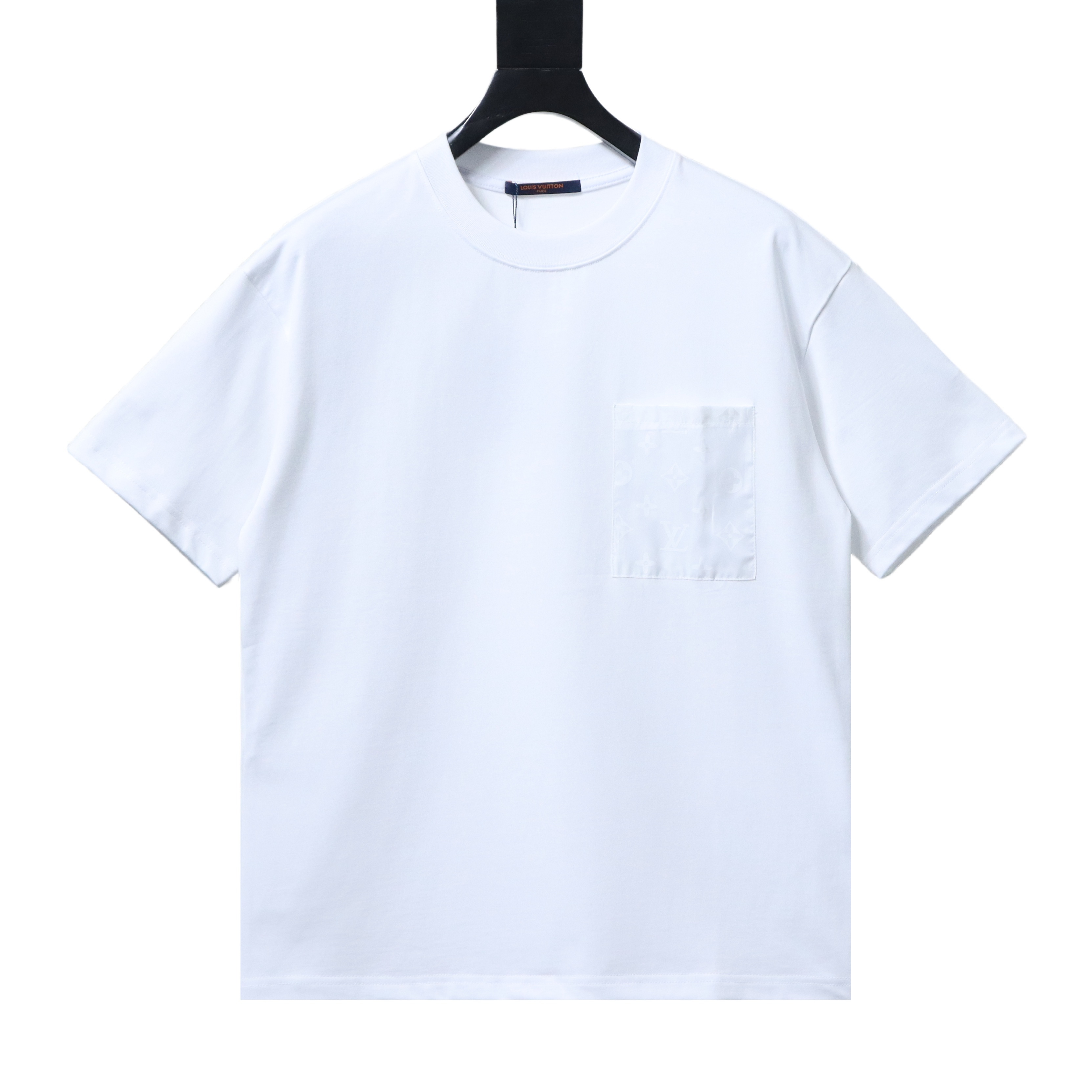 LOUIS VUITTON Tonal Pattern Monogram Short Sleeve T-Shirt