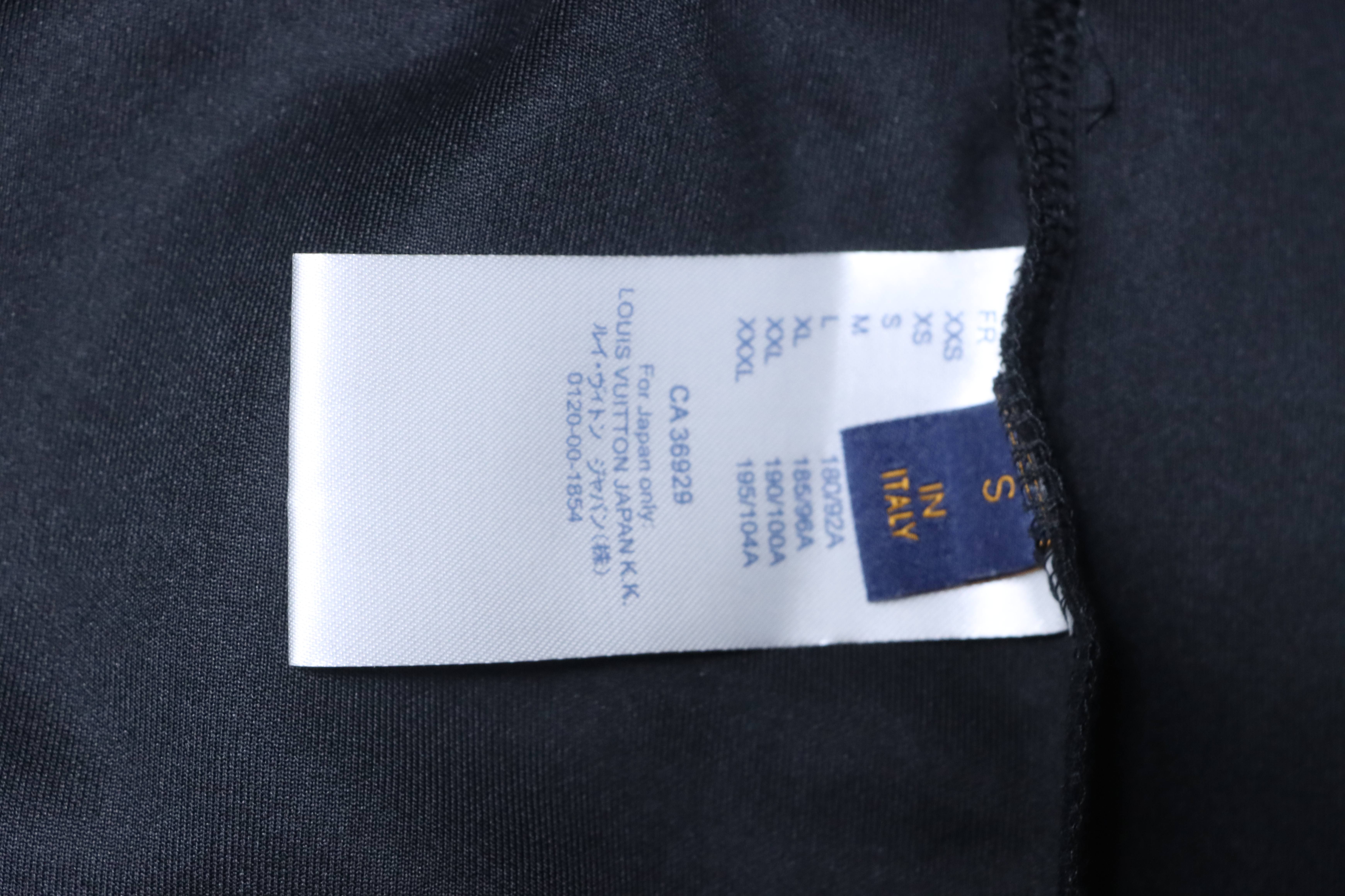 LOUIS VUITTON Tonal Pattern Partial Monogram Hem Embroidery Shorts