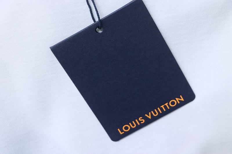 LOUIS VUITTON Triple Flower Print Short Sleeve T-Shirt