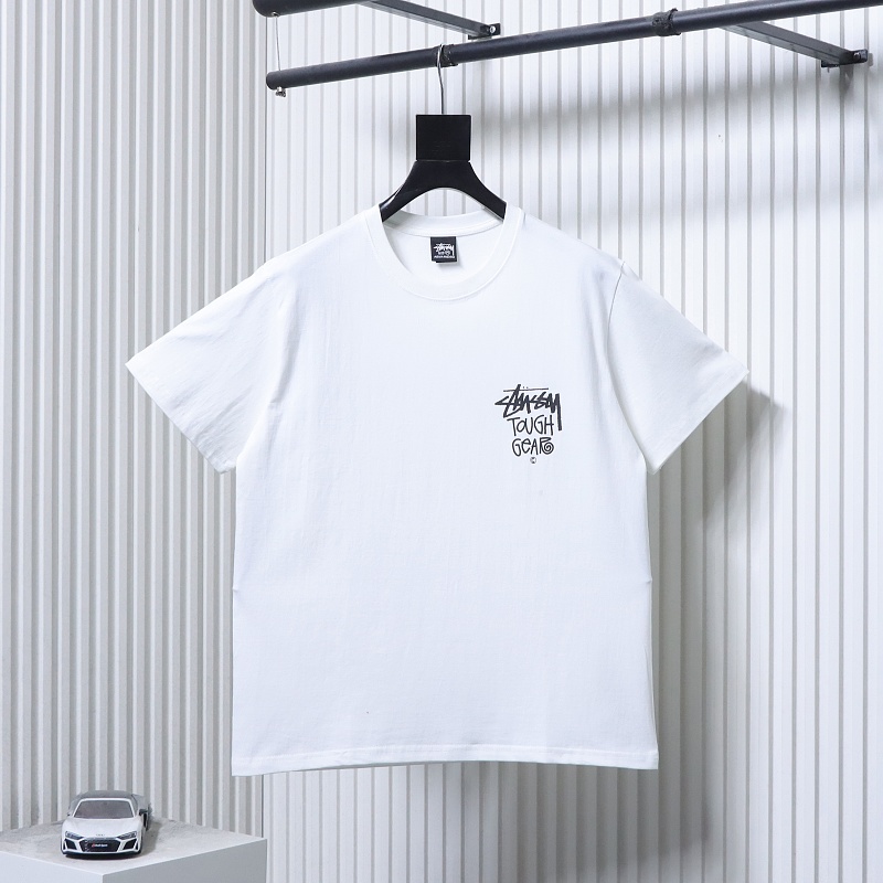 Stussy 24SS Incense Ring Print Short Sleeve T-Shirt Style 1