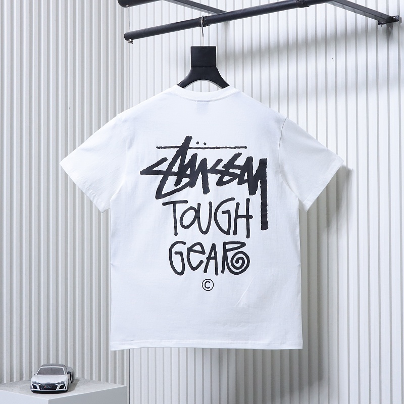 Stussy 24SS Incense Ring Print Short Sleeve T-Shirt Style 1