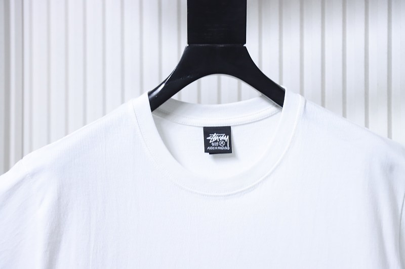 Stussy 24SS Incense Ring Print Short Sleeve T-Shirt Style 1