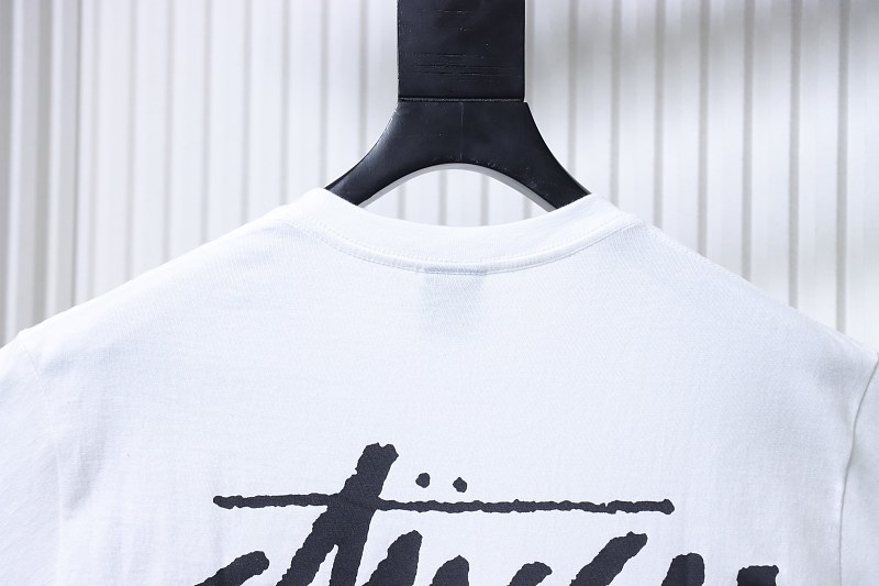 Stussy 24SS Incense Ring Print Short Sleeve T-Shirt Style 1