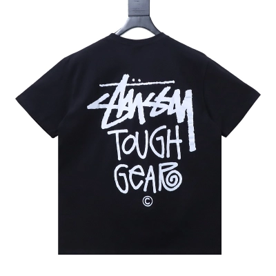 Stussy 24SS Incense Ring Print Short Sleeve T-Shirt Style 2 01
