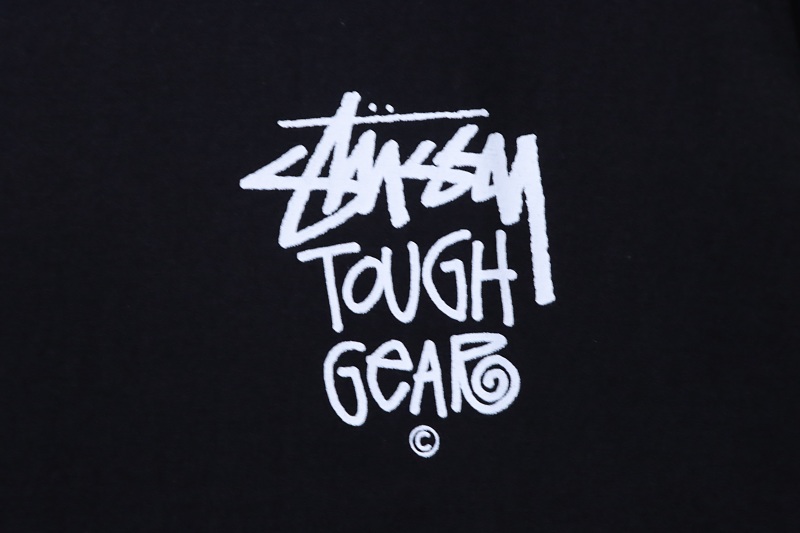 Stussy 24SS Incense Ring Print Short Sleeve T-Shirt Style 2