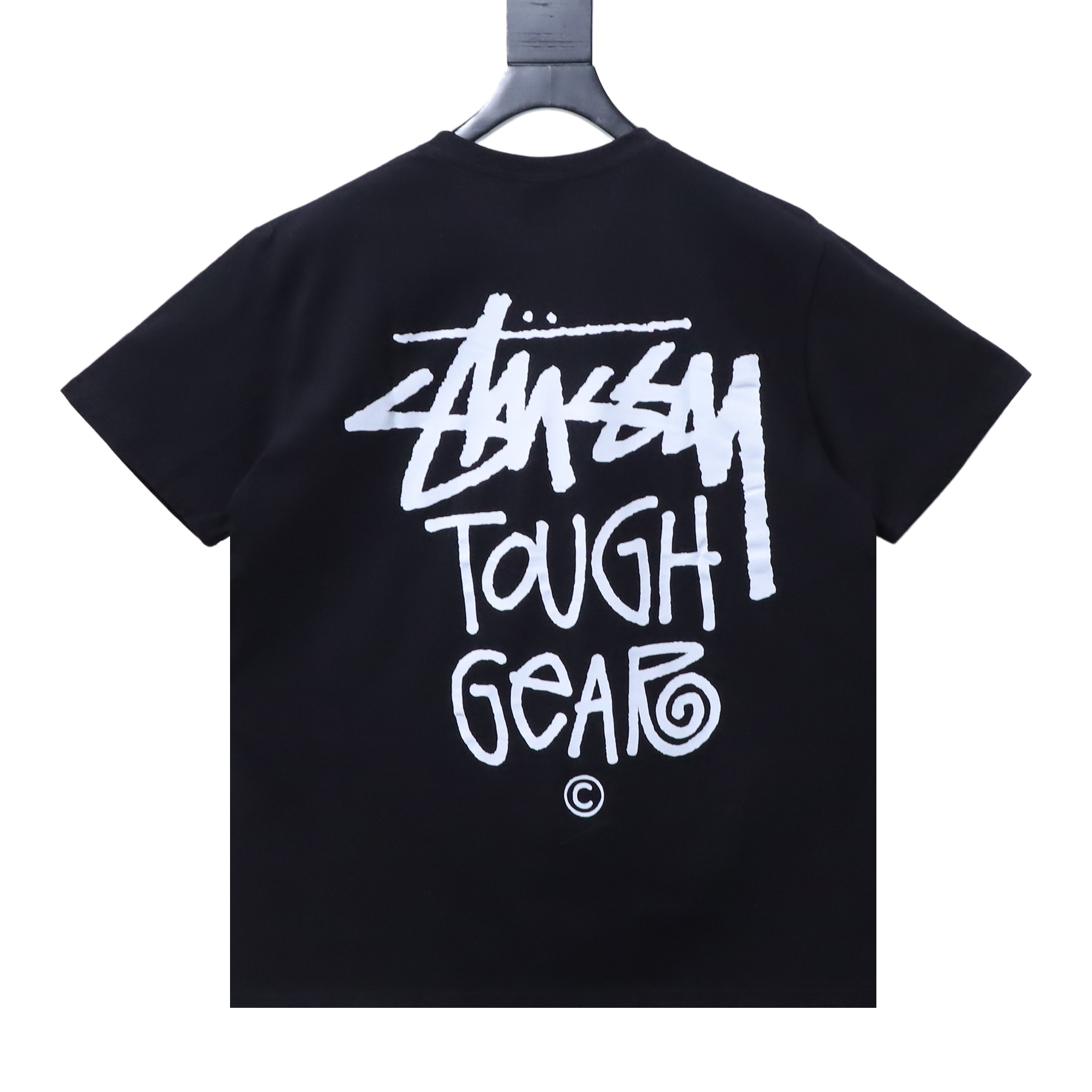 Stussy 24SS Incense Ring Print Short Sleeve T-Shirt Style 2