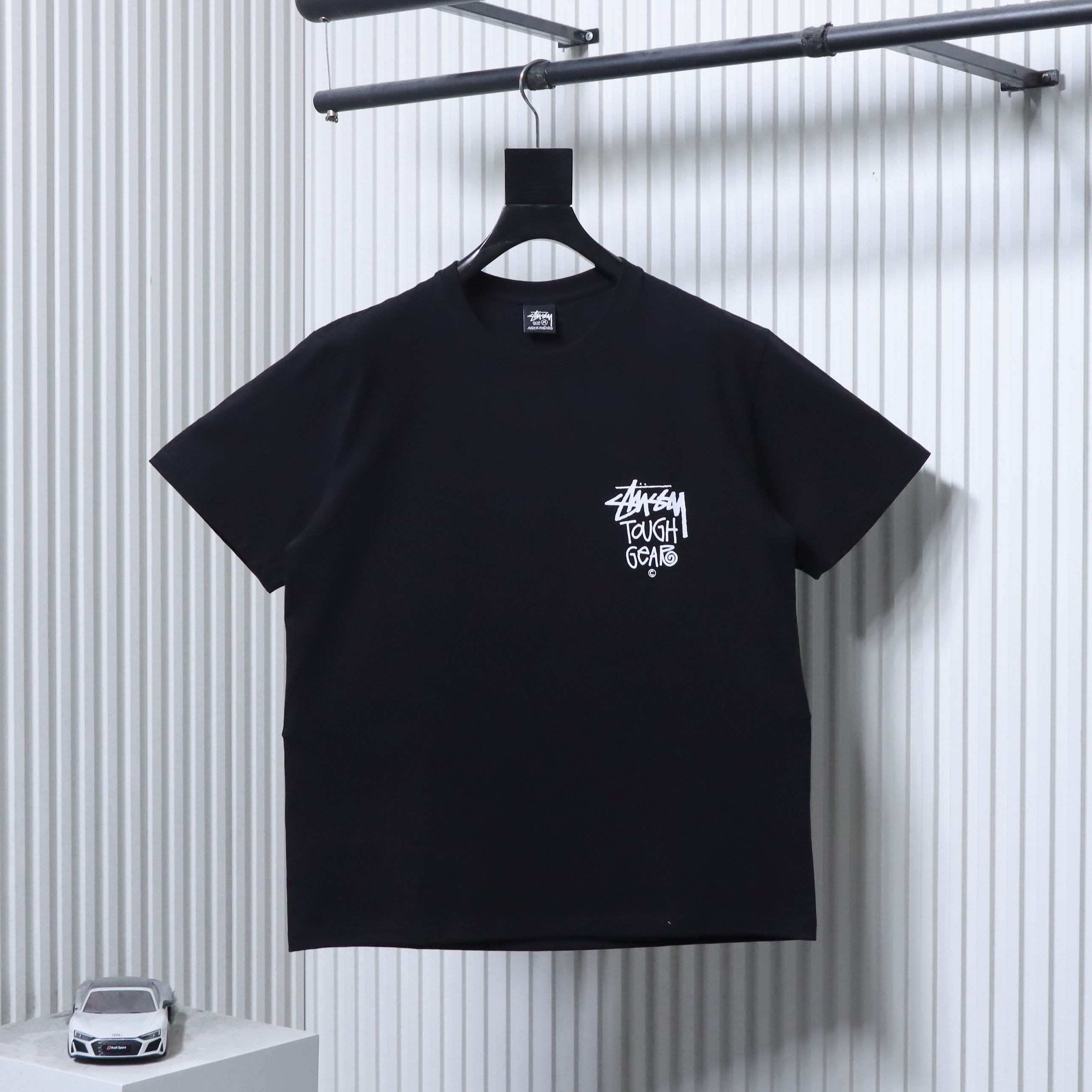 Stussy 24SS Incense Ring Print Short Sleeve T-Shirt Style 2