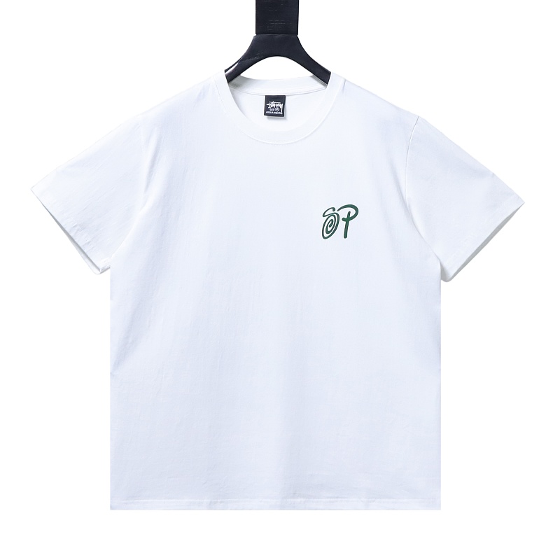 Stussy Band Portrait Print Short Sleeve T-Shirt Style 1