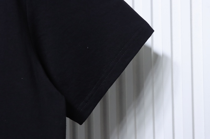Stussy Black 8 Ball Billiards Print Short Sleeve T-Shirt Style 2
