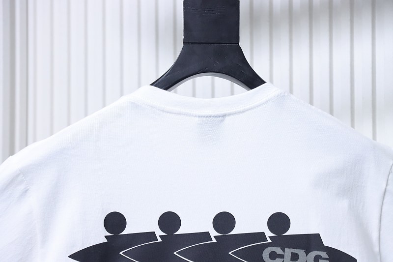 Stussy CDG Print Short Sleeve T-Shirt Style 1