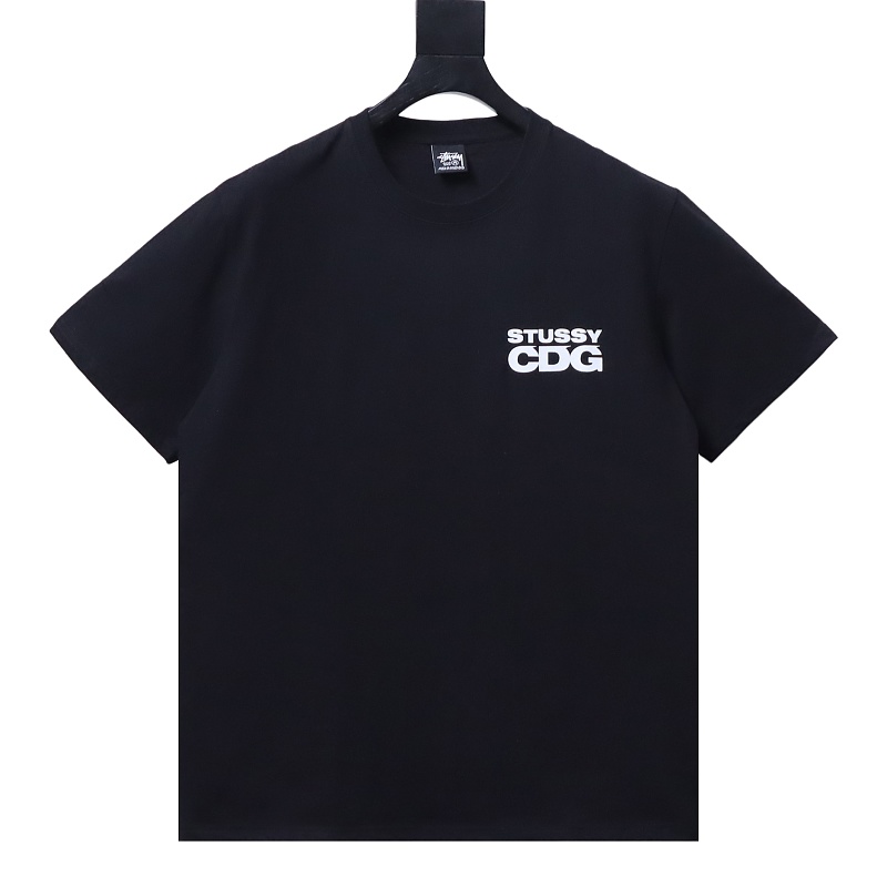 Stussy CDG Print Short Sleeve T-Shirt Style 2