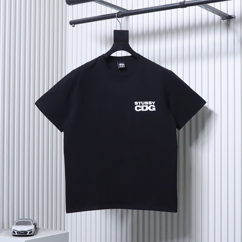 Stussy CDG Print Short Sleeve T-Shirt Style 2