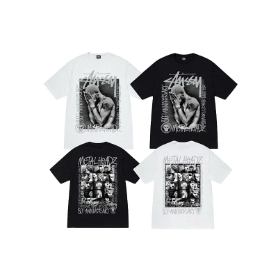 Stussy Graphic Short Sleeve T-Shirt Style 29 01
