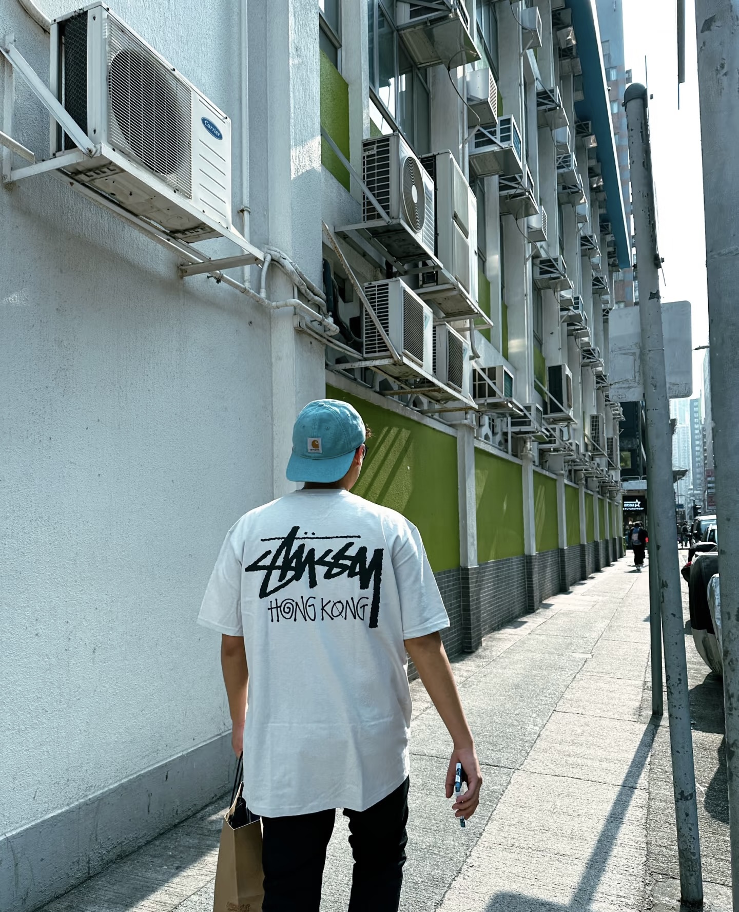Stussy Los Angeles City Exclusive Print Short Sleeve T-Shirt Style 1
