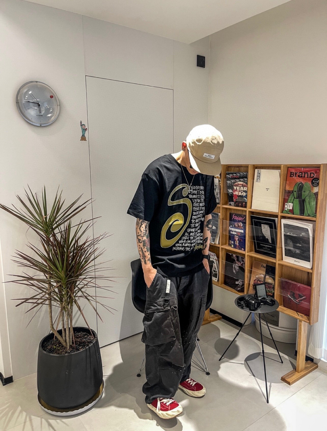 Stussy Terry Fleece XB129 Fleece Terry Sweatshirt