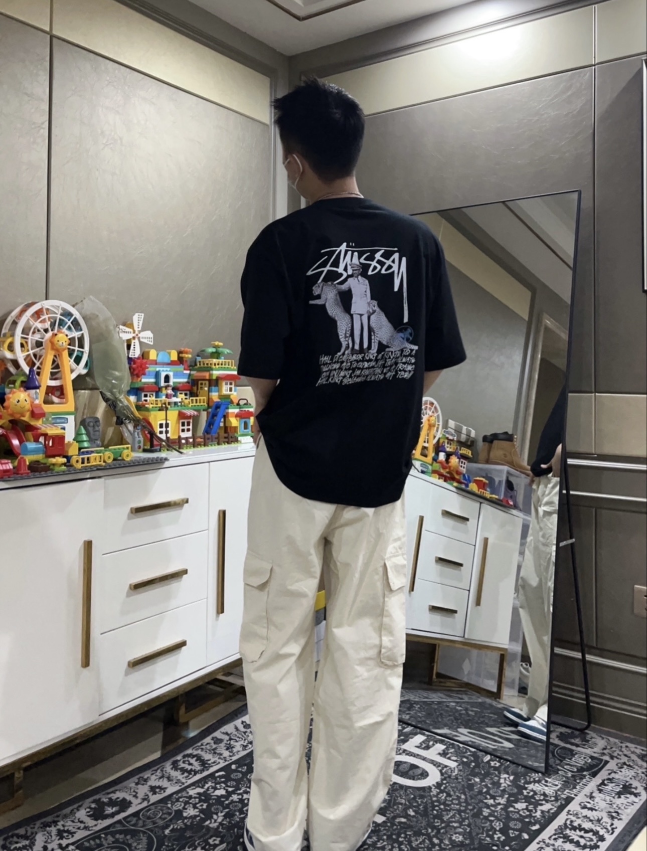 Stussy Terry Fleece XB796 Fleece Terry Sweatshirt
