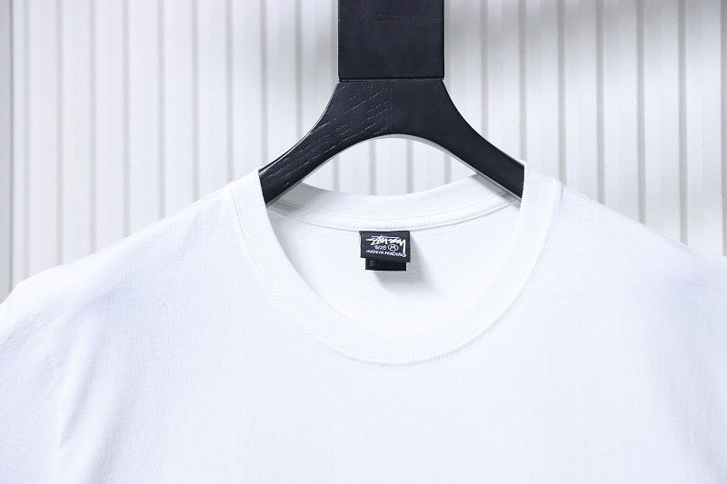Stussy Three Figures Print Short Sleeve T-Shirt Style 1