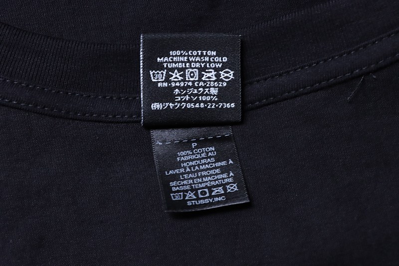 Stussy Three Figures Print Short Sleeve T-Shirt Style 2