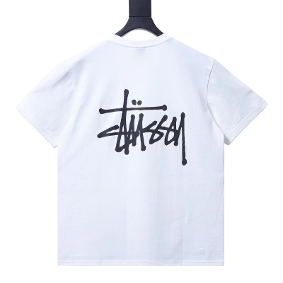 Stussy Tokyo Exclusive Signature Letter Print Short Sleeve T-Shirt Style 1 01
