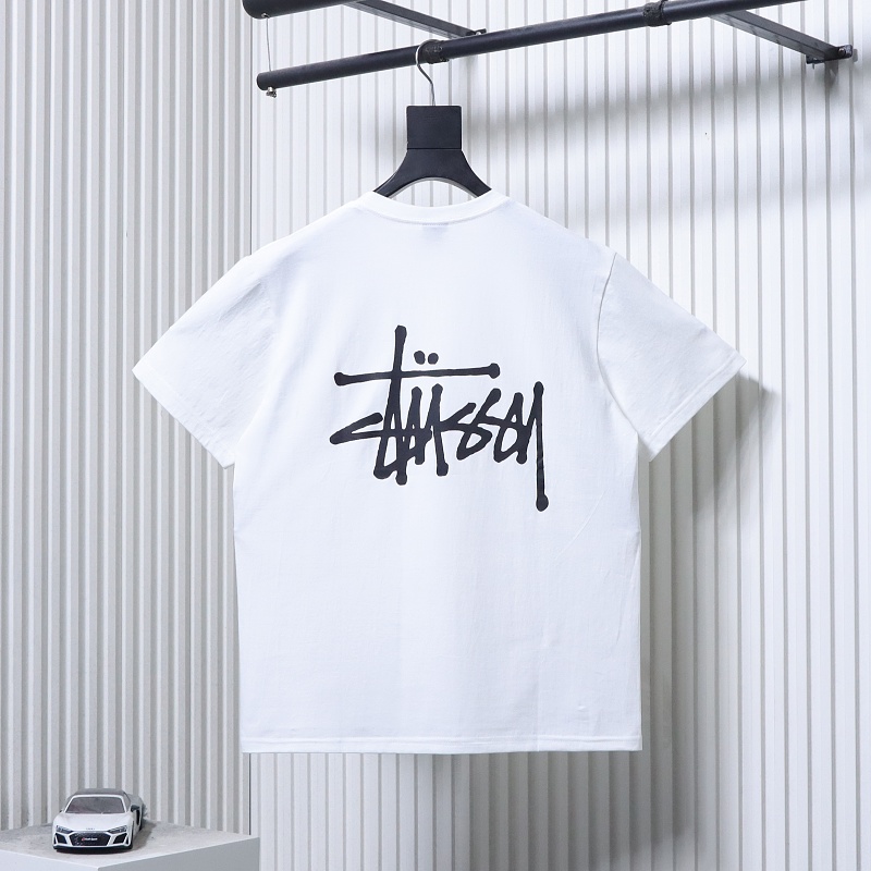 Stussy Tokyo Exclusive Signature Letter Print Short Sleeve T-Shirt Style 1