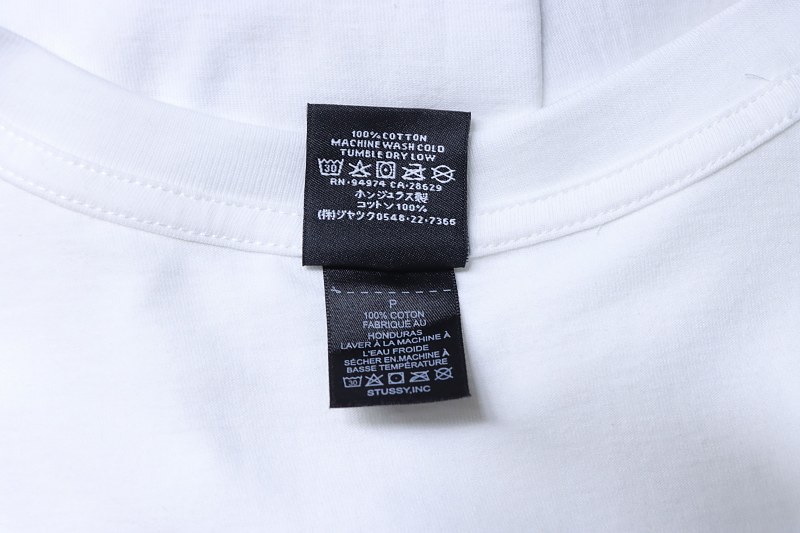 Stussy Tokyo Exclusive Signature Letter Print Short Sleeve T-Shirt Style 1