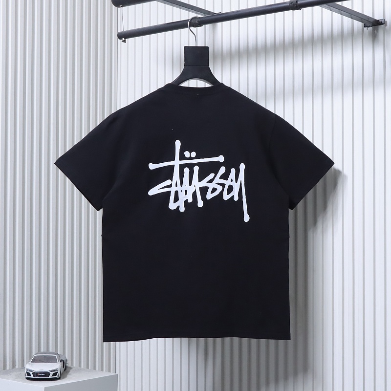 Stussy Tokyo Exclusive Signature Letter Print Short Sleeve T-Shirt Style 2