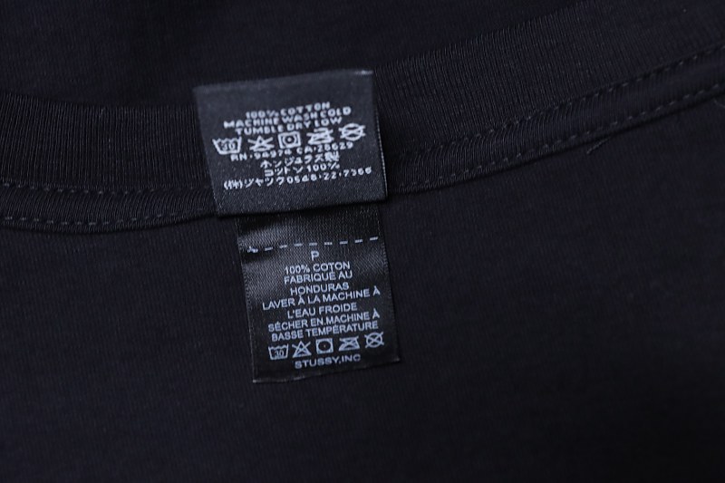 Stussy World Tour Print Short Sleeve T-Shirt Style 1