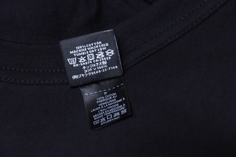Stussy World Tour Series World Tour Print Short Sleeve T-Shirt Style 1