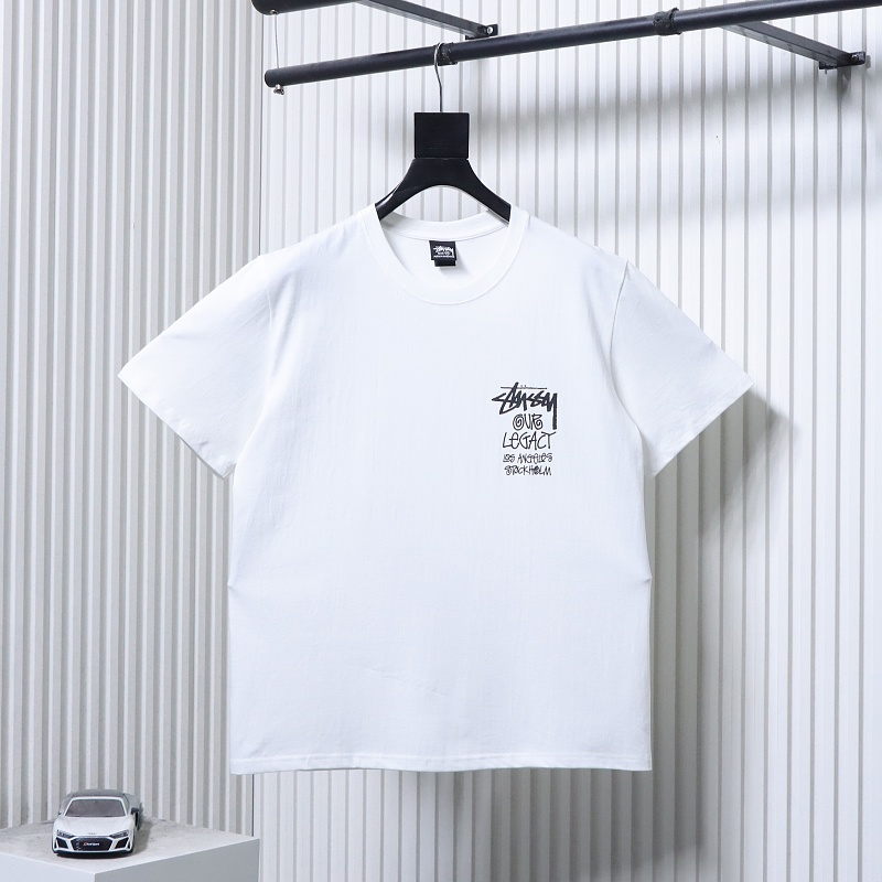 Stussy World Tour Series World Tour Print Short Sleeve T-Shirt Style 2
