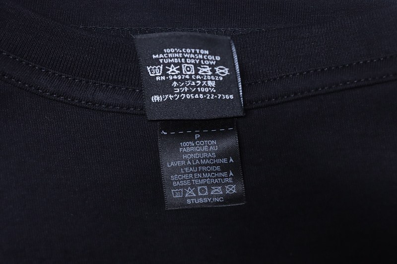 Stussy x Metalheadz Chest Logo Character Print Character Print Short Sleeve T-Shirt Style 2