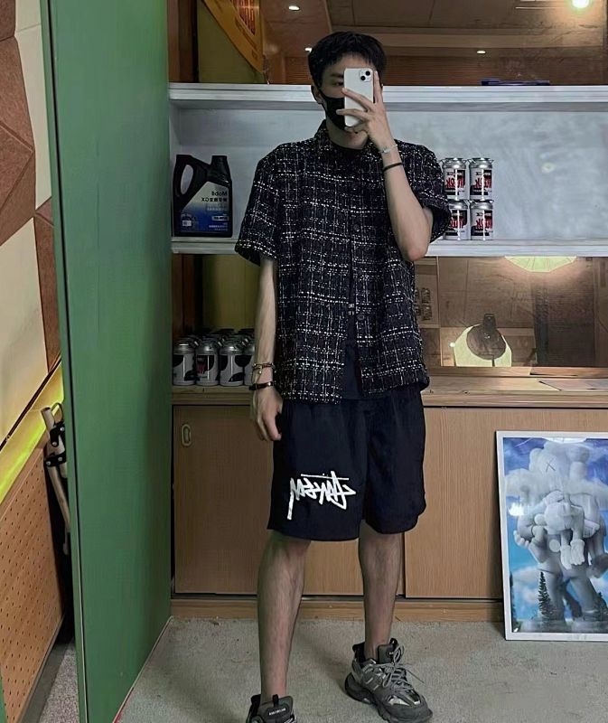 Stussy x Nike Woven Shorts Style 1