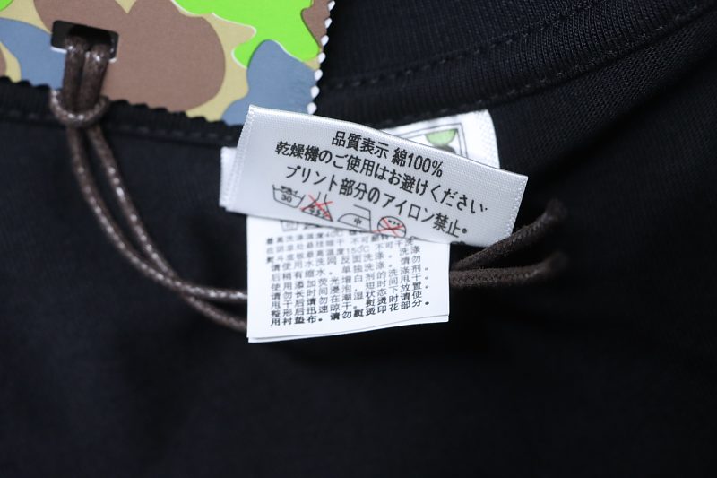 BAPE 26SS Ape Head Coach Collaboration Print Dinosaur Short Sleeve T-Shirt Style 2
