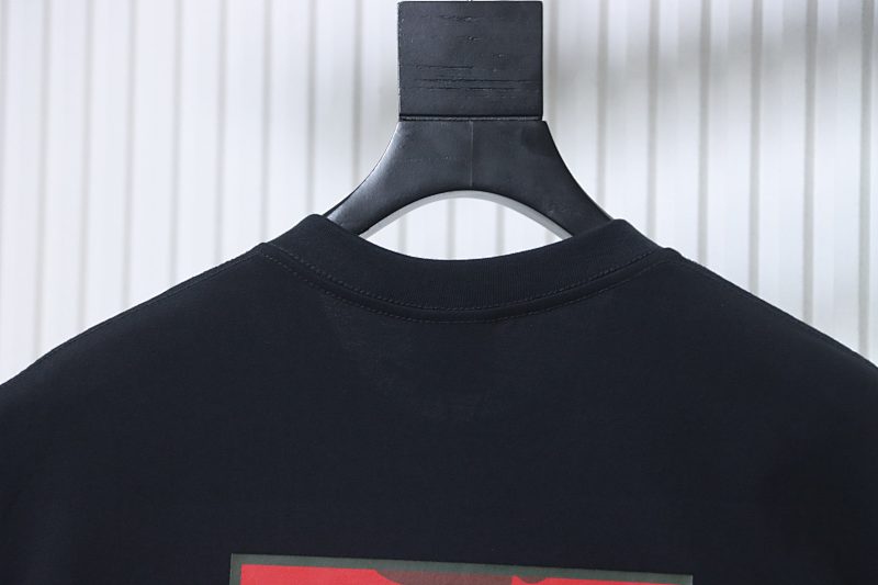 BAPE 26SS Ape Head Front Back Print Red Label Short Sleeve T-Shirt Style 2