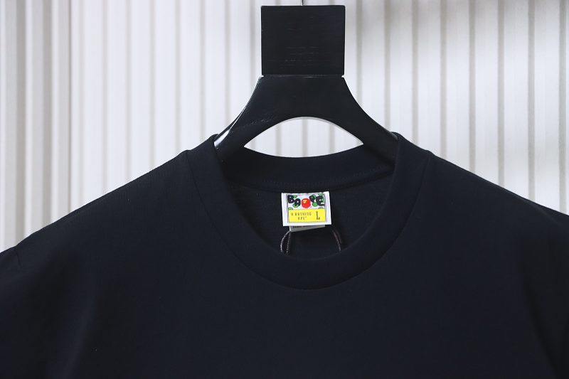 BAPE 26SS Ape Head Letter Print Macaron Short Sleeve T-Shirt Style 2