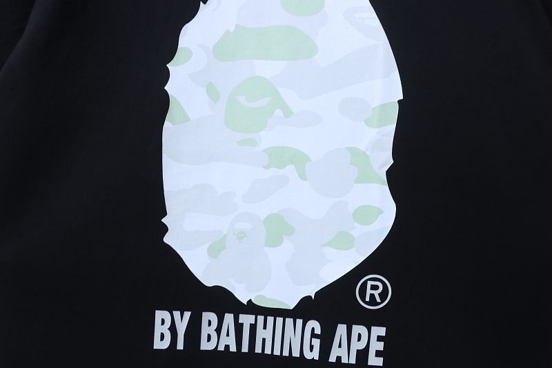 BAPE 26SS Ape Head Letter Print Macaron Short Sleeve T-Shirt Style 2