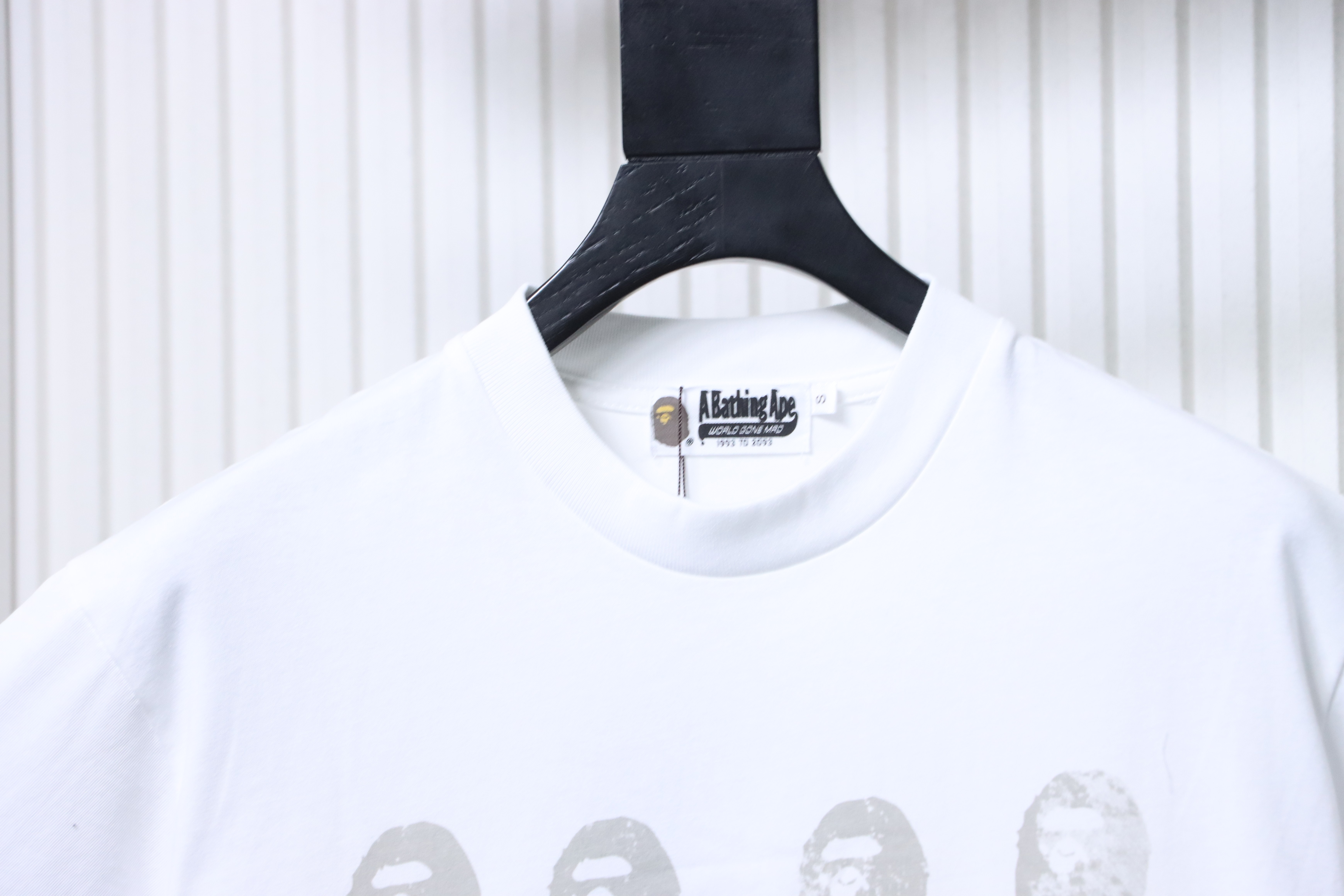 BAPE Allover Ape Head Short Sleeve T-Shirt Style 1