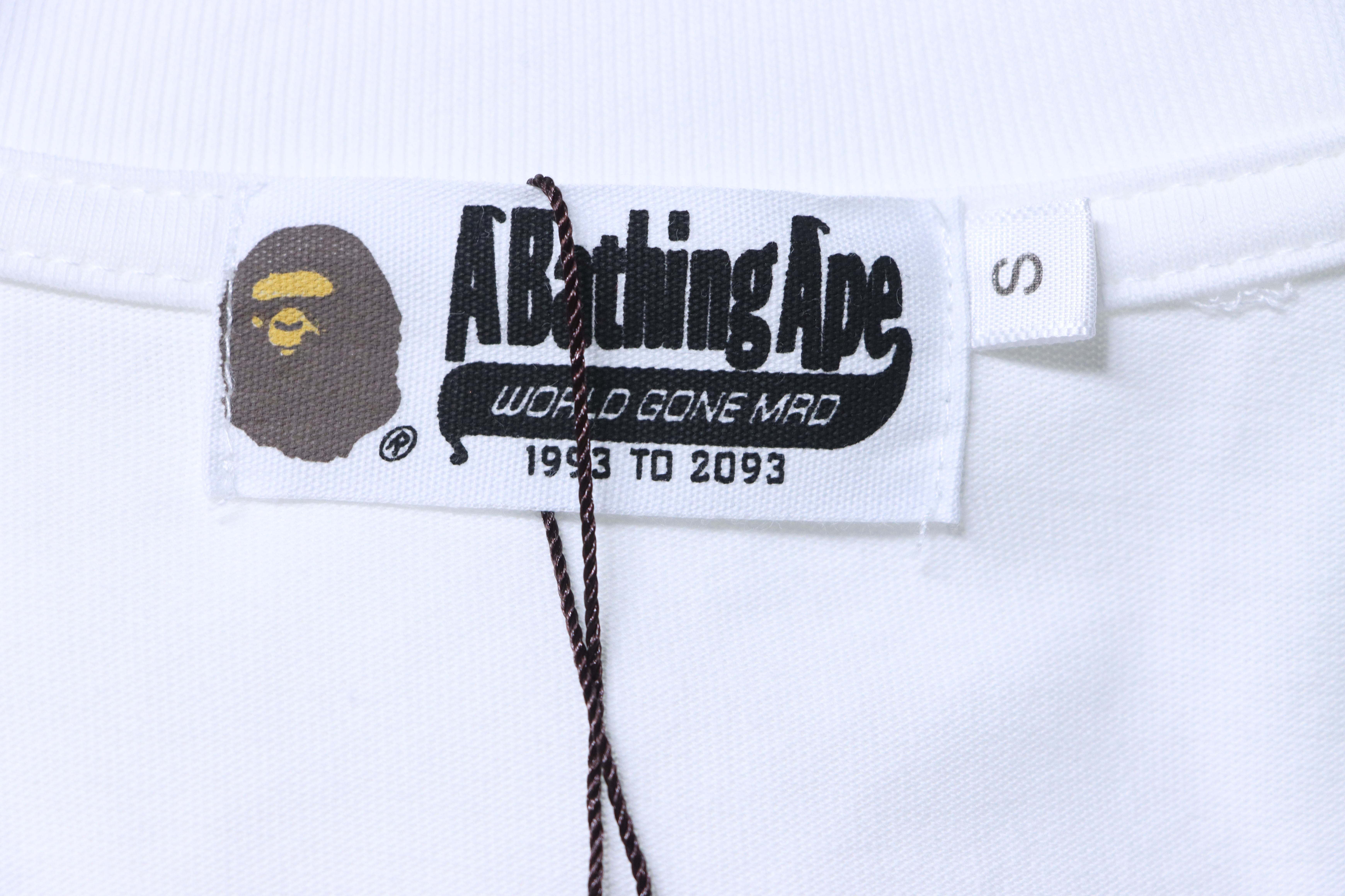 BAPE Allover Ape Head Short Sleeve T-Shirt Style 1