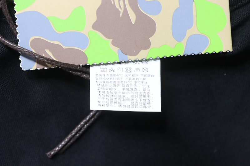 BAPE Ape Head Chrome Hearts Collaboration Classic Letter Print Short Sleeve T-Shirt Style 2
