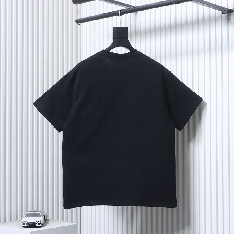 BAPE Ape Head Letter Print Check Short Sleeve T-Shirt Style 2