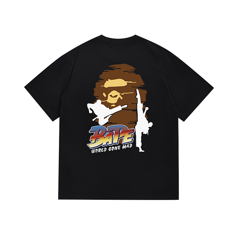 BAPE Ape Head Short Sleeve T-Shirt Style 077