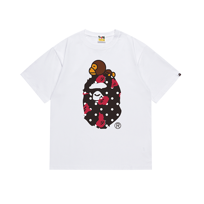 BAPE Ape Head Short Sleeve T-Shirt Style 081