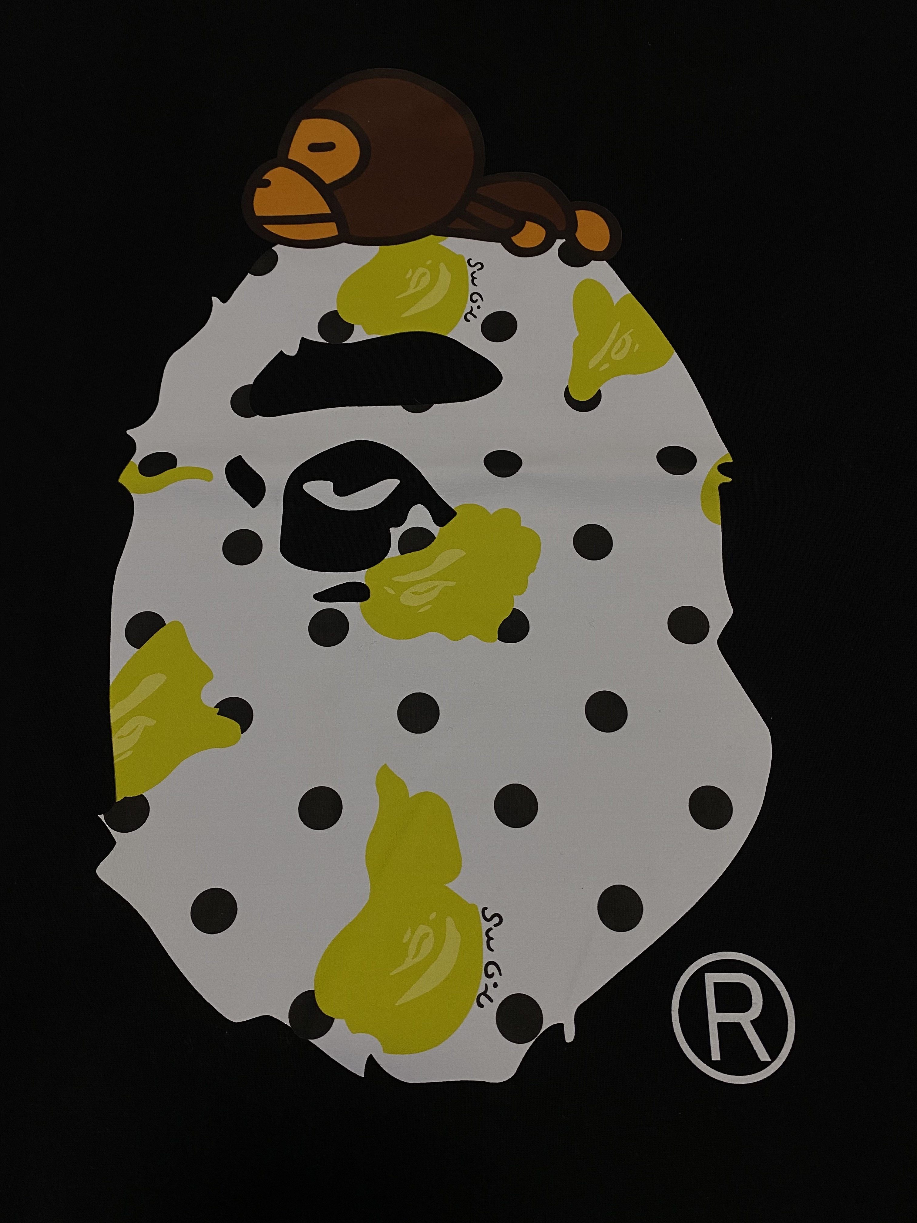 BAPE Ape Head Short Sleeve T-Shirt Style 081