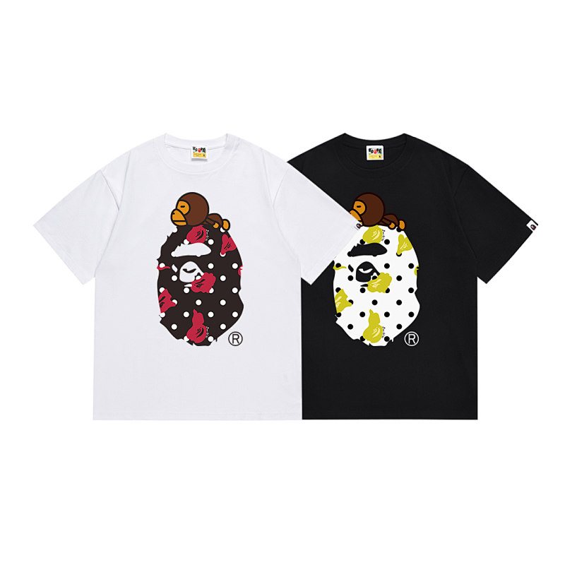 BAPE Ape Head Short Sleeve T-Shirt Style 081