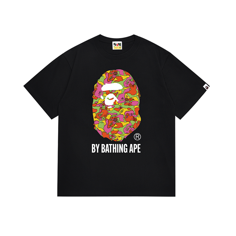 BAPE Ape Head Short Sleeve T-Shirt Style 083
