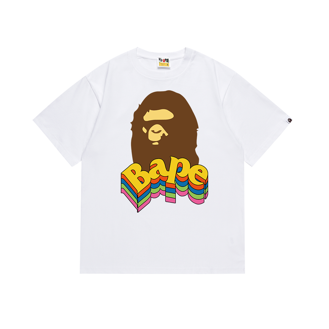 BAPE Ape Head Short Sleeve T-Shirt Style 085